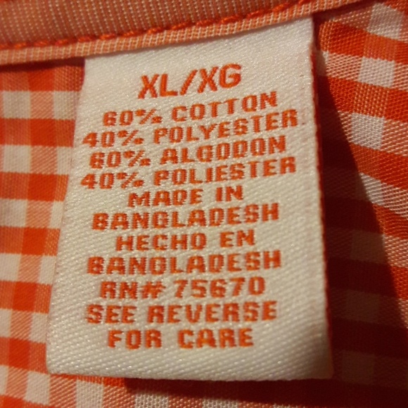 Men's Michael Brandon checkered button down shirt - Picture 7 of 7